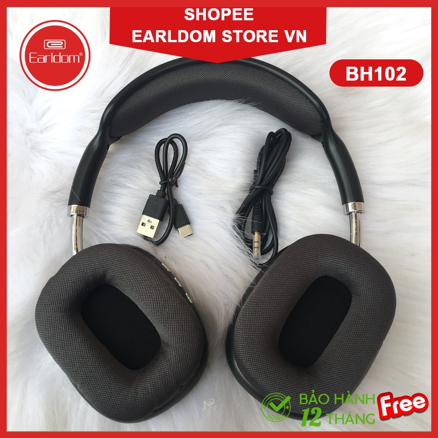 ✔️ Bảo Hành 99 Năm ✔️ Tai Nghe Bluetooth Chụp ET-BH102 &  ET-BH52 & ET-BH42  Chính hãng Earldom | EARLDOM STORE VN ✔️