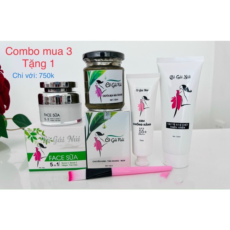 Combo co gái núi
