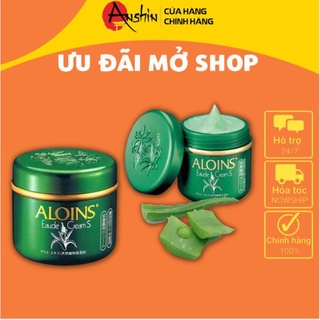 Kem dưỡng da lô hội Aloins Eaude Cream 185g Kem xanh dưỡng toàn thân Nhật Anshin
