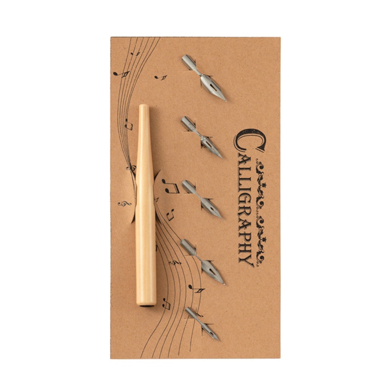 Goo Bộ Bút Viết Thư Pháp Bằng Kim Loại Có Thể Điều Chỉnh Cho Người Mới Bắt Đầu