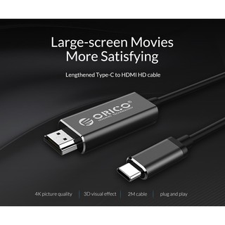 Cable chuyển đổi Type C sang Cổng HDMI Orico XC-201S-20