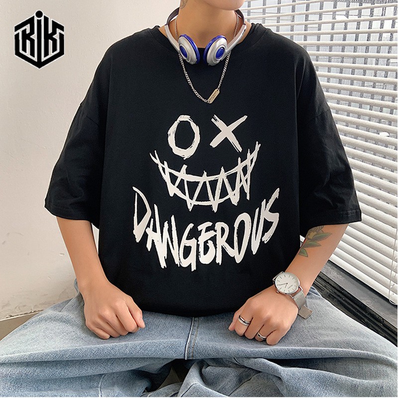 Áo thun form rộng tay lỡ unisex nam nữ oversize ATL103 | BigBuy360 - bigbuy360.vn