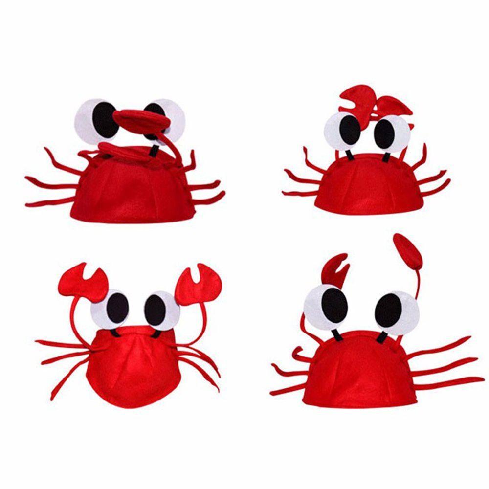 Mũ Hóa Trang Halloween Hình Cua Dễ Thương Cho Bé