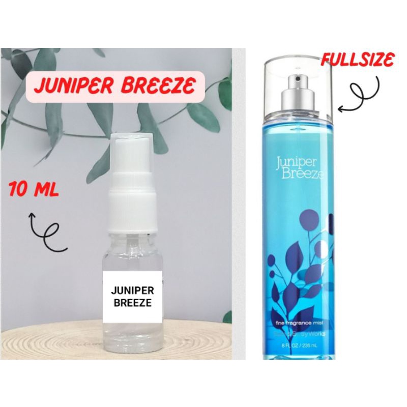 (30ML)XỊT THƠM JUNIPER BREEZE BATH AND BODYWORKS