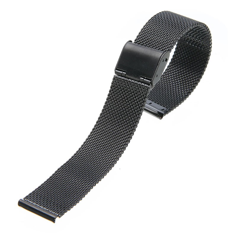 Quai thép lưới chốt gài cho đồng hồ thông minh 18mm/ 20mm/ 22mm