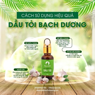 Dầu tỏi Bạch Dương là kháng sinh tự nhiên