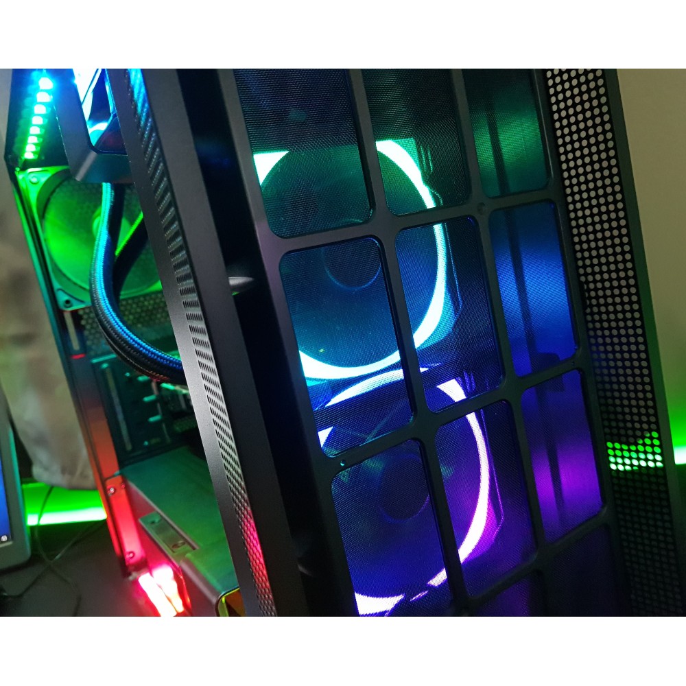 Quạt Tản Nhiệt Fancase NZXT AER RGB 2 120mm | 140mm - Chính hãng BH 24 tháng, digital LED Rainbow