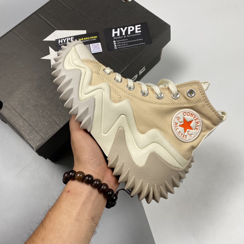 Giày Converse Run Motion Nude  - Hype Sneaker | Phiên bản 1:1 chuẩn