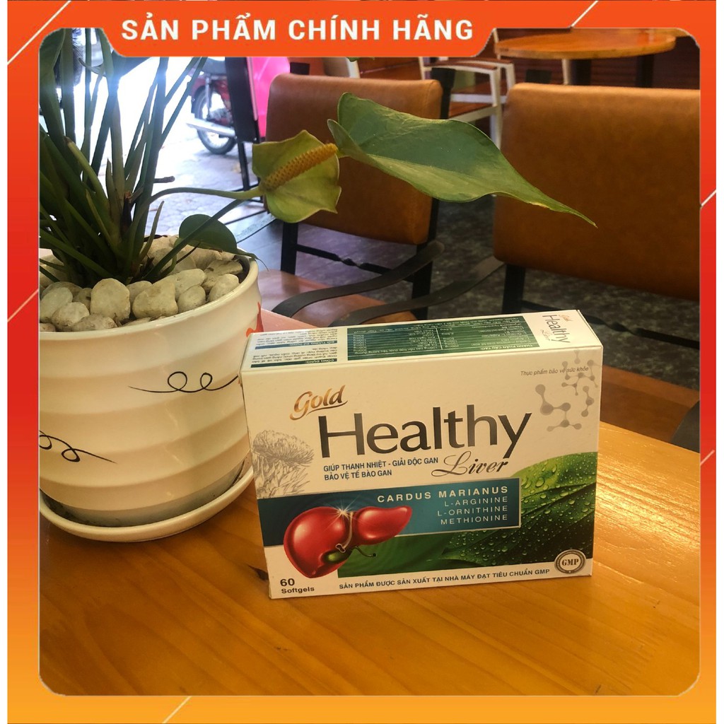 GOLD HEALTHY LIVER giúp thanh nhiệt- giải độc- bảo vệ tế bào gan, Bổ gan