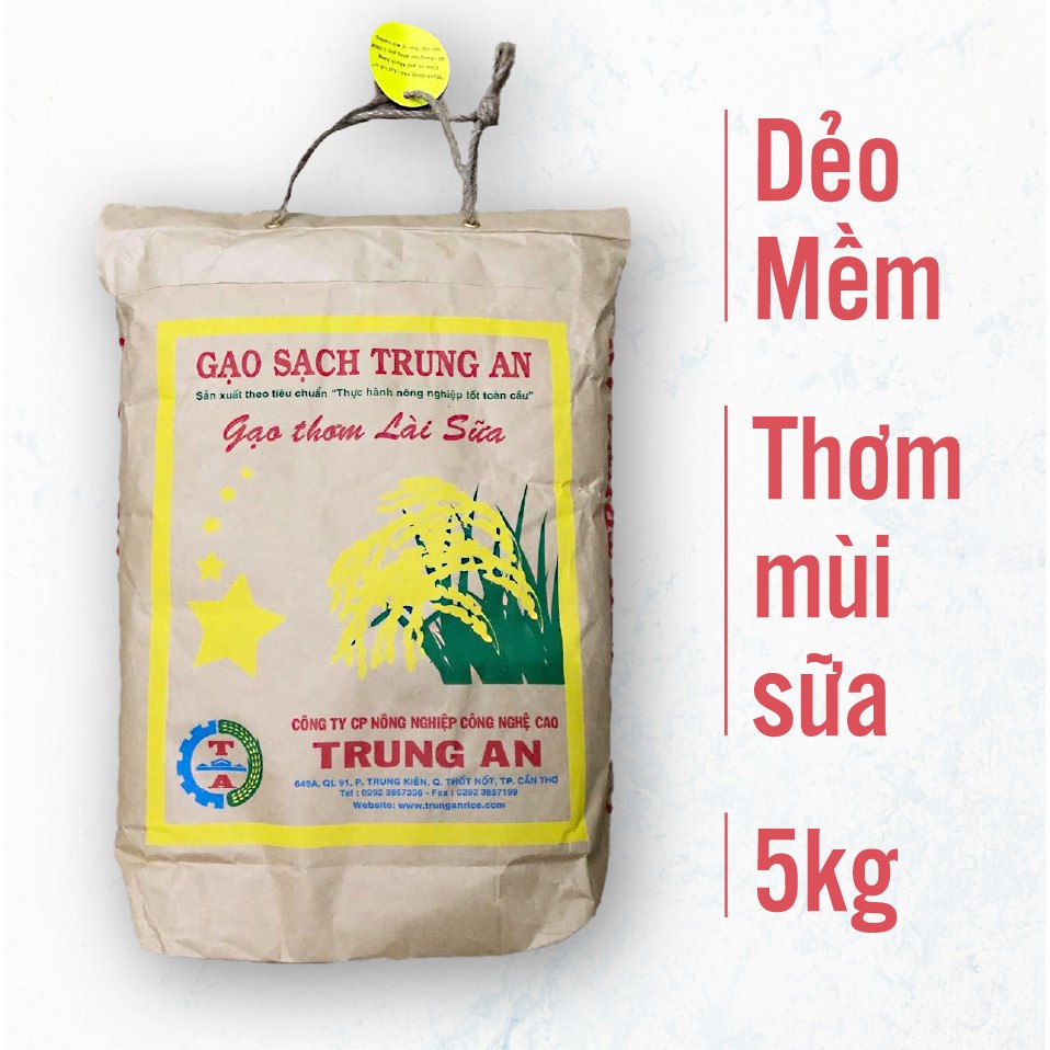 Gạo Thơm lài sữa _ Chuẩn Global Gap