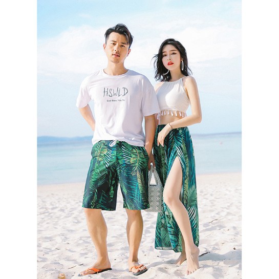 - Hàng nhập khẩu (có sẵn, hàng cao cấp) Đồ bơi/ bikini đôi nam nữ áo trắng váy xanh Liên hệ mua hàng 084.209.1989 | BigBuy360 - bigbuy360.vn