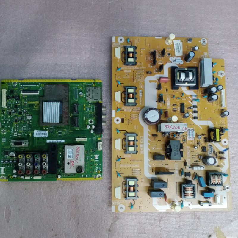 bo mạch tivi Panasonic 32X20V,bo xử lý, khiển, nguồn,main chính,chủ