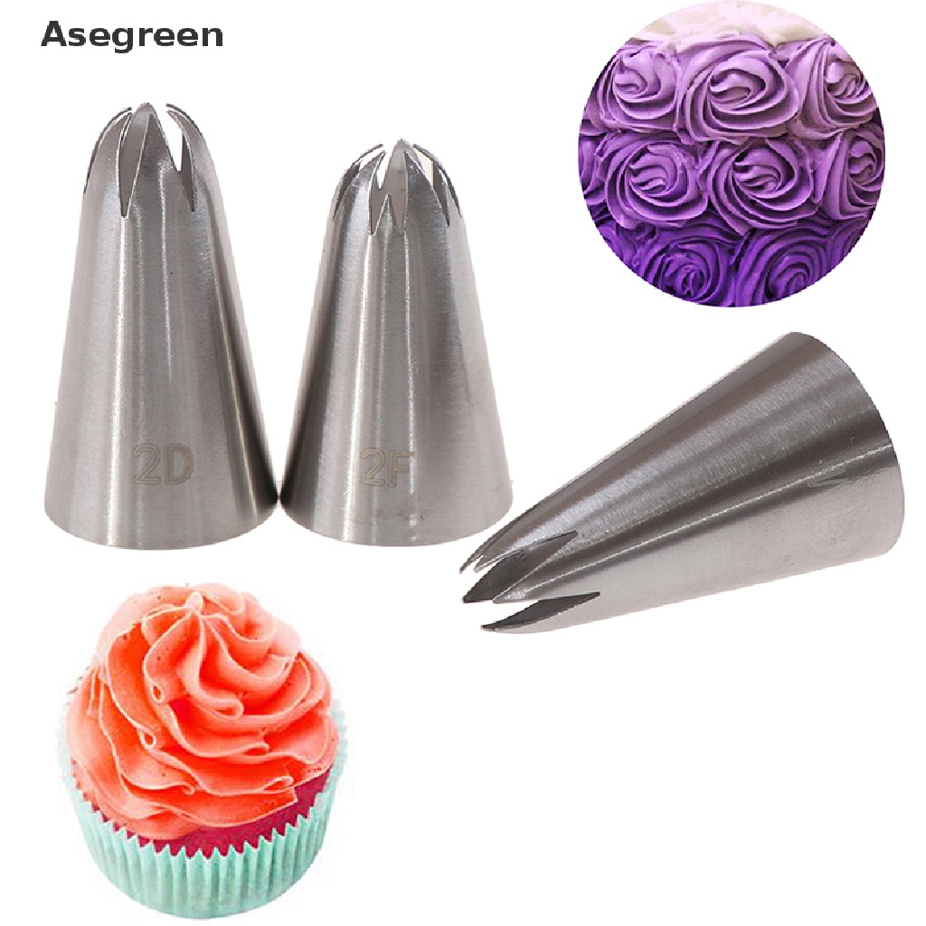 1 Bộ Dụng Cụ Trang Trí Bánh Kem Bằng Inox Chuyên Dùng