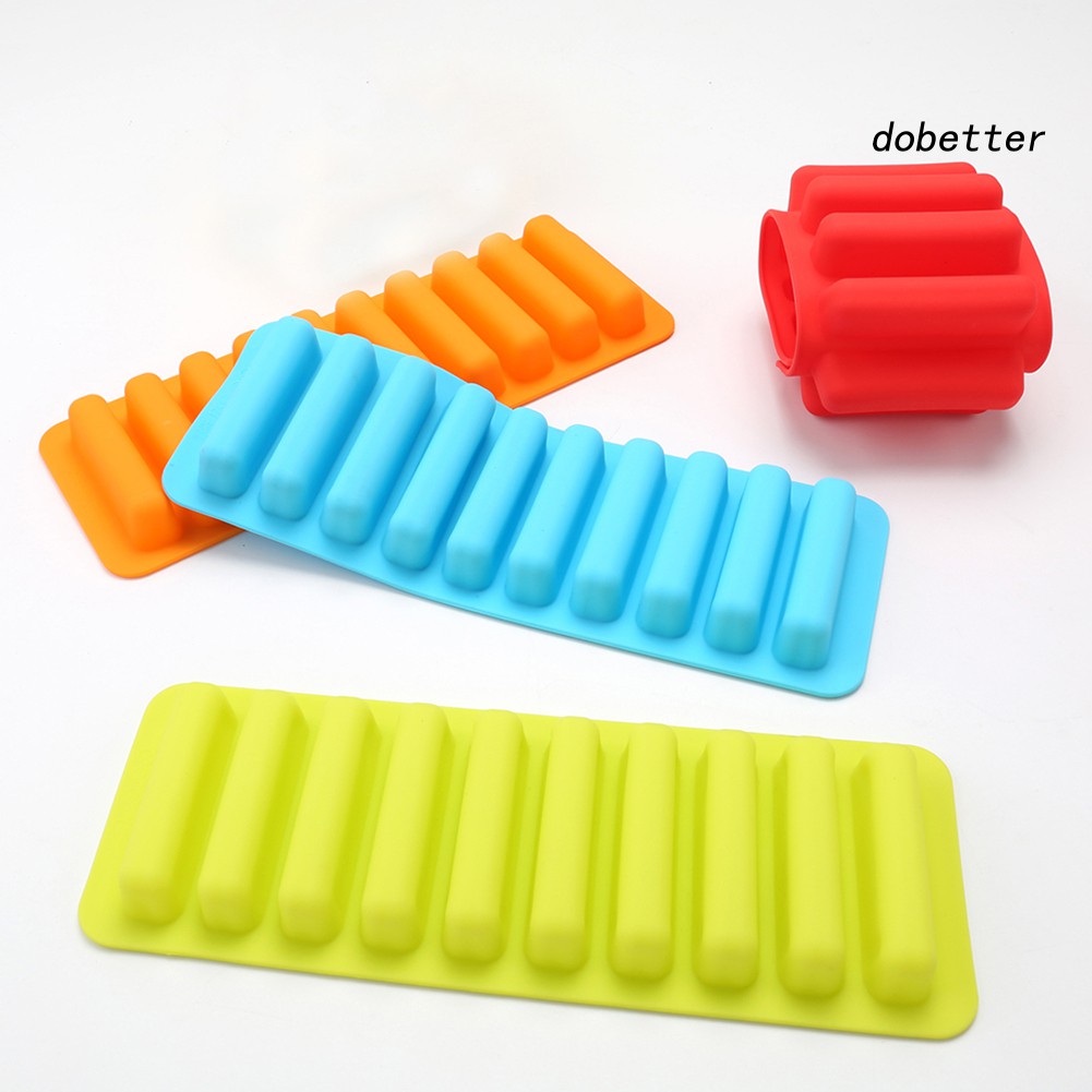 Khuôn Silicone Làm Đá 10 Ô Hình Ngón Tay Độc Đáo