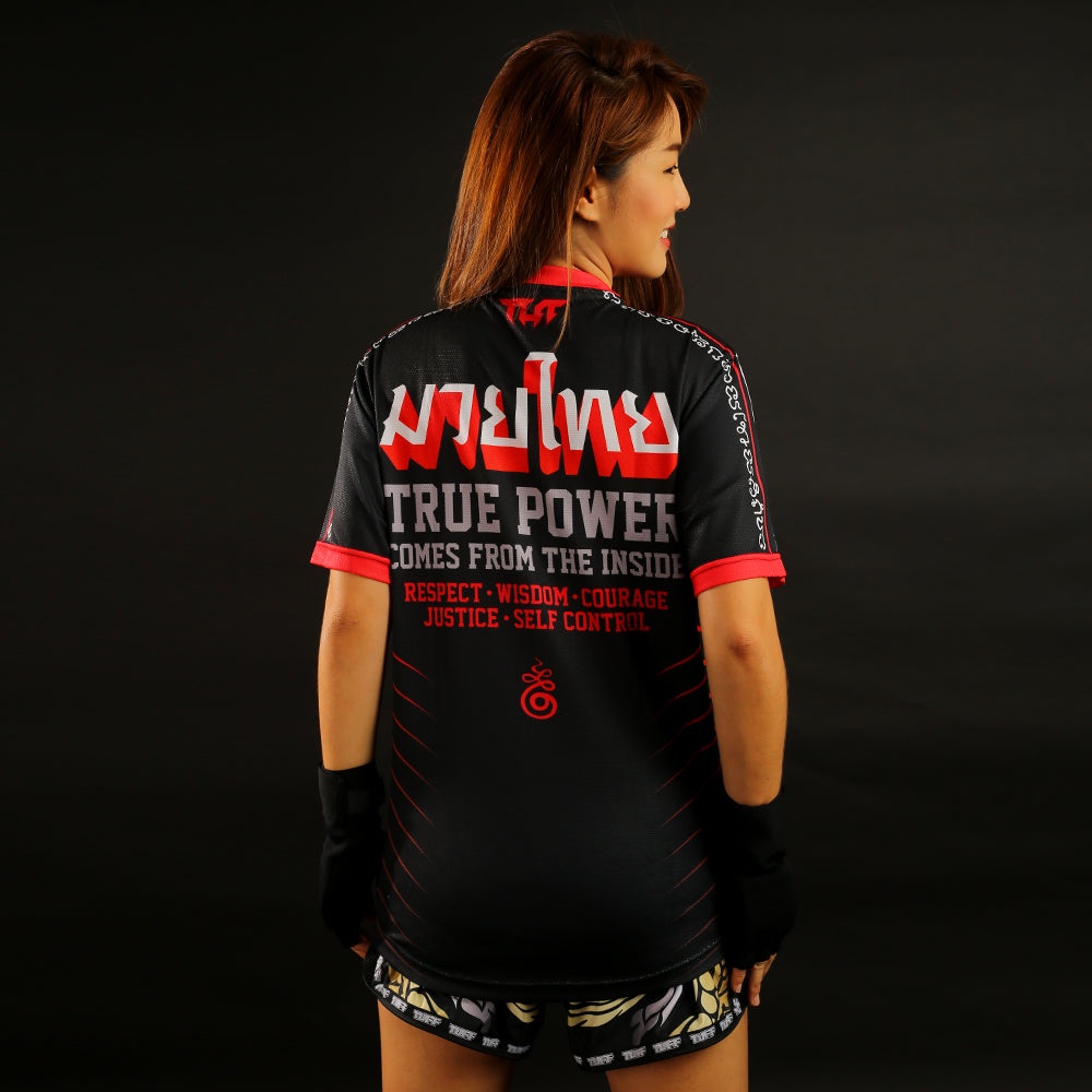 Áo TUFF Muay Thai T-Shirt TUF-TS001 - Black