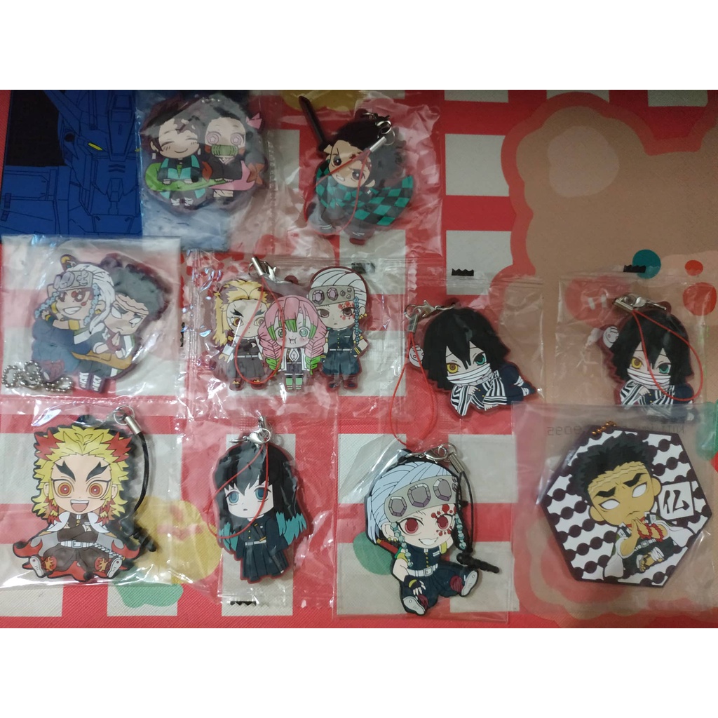 Tổng hợp móc khóa, huy hiệu, goods nhân vật Anime Kimetsu no Yaiba/Thanh Gươm Diệt Quỷ P1
