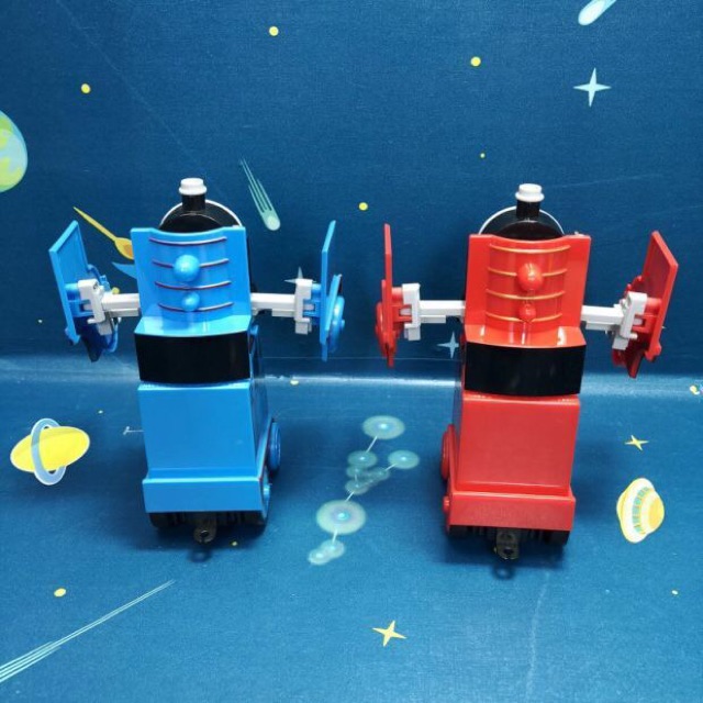 ✨✨ Mô Hình Xe Tải Nhựa Chở Thomas / Kim Loại Xe Lửa Thomas biến hình Robot ✨✨ Không dùng pin ✨✨