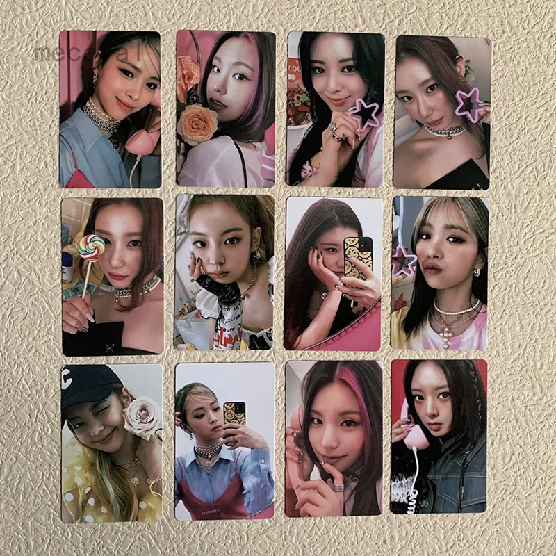 Meceral Set 6 tấm thẻ ảnh lomo nhóm nhạc ITZY