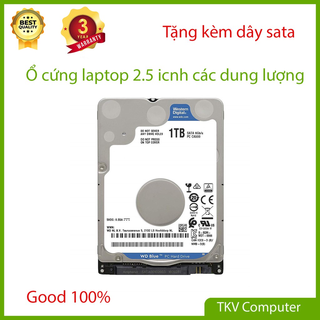 Ổ cứng HDD 2.5 inch 320gb, 500gb, 1TB