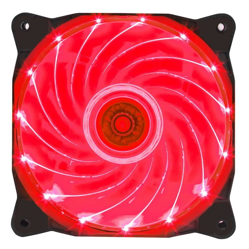 Quạt tản nhiệt 12cm đèn led đỏ XIGMATEK - Fan Case Led 12cm - THComputer Q11