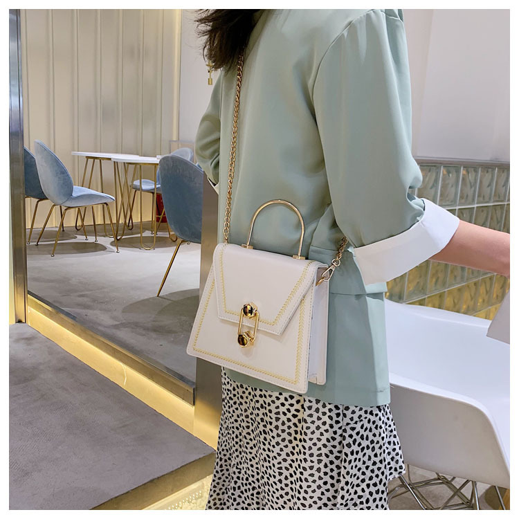 Túi đeo vai Ielgy dáng vuông phong cách Hàn Quốc thời trang