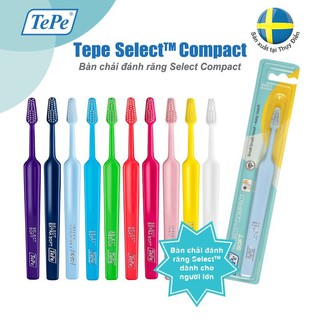 Bàn chải đánh răng cho trẻ em từ 5 đến12 tuổi Tepe Select Compact