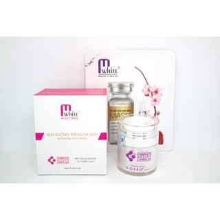 Kem dưỡng da mặt trắng hồng M'white