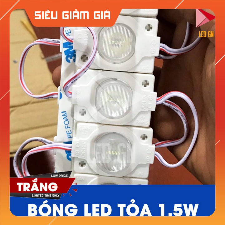 FLASH SALE Bóng LED Tỏa 1.5W - Đơn Sắc HOT