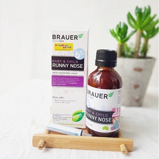 Siro sổ mũi Brauer cho bé (6 tháng+)