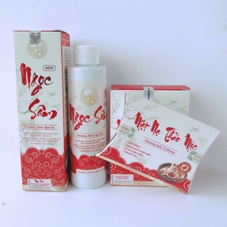 bộ ngọc sâm mặt nạ bột chính hãng