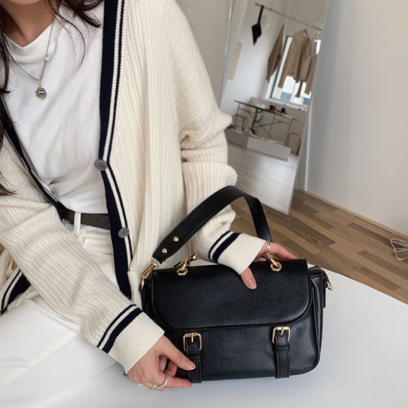 Túi Xách Đeo Chéo Một Bên Vai Phong Cách Cổ Điển Dành Cho Bạn Nữ