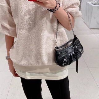 TÚI BALEN MINI VÂN DA CÁ SẤU sz21*13cm