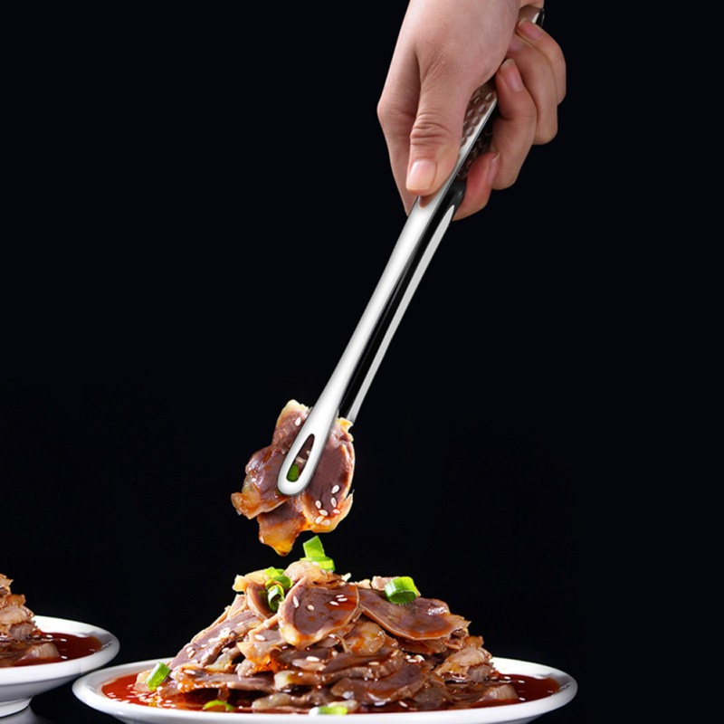 Kẹp Nướng Thịt Bbq Bằng Thép Không Gỉ 304 Dễ Sử Dụng Và Vệ Sinh