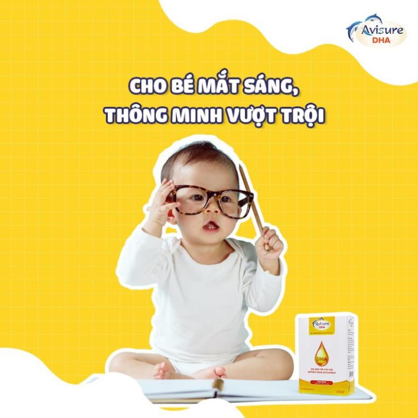 [GIÁ GỐC] DHA tinh khiết từ Na-Uy Avisure DHA - Hộp 40 viên