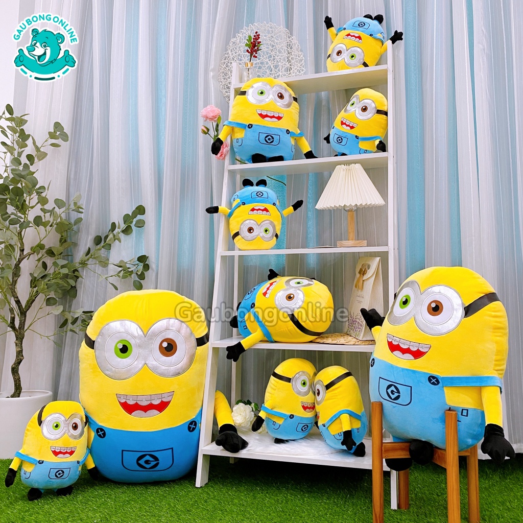 Gấu Bông Minion, Minion Niềng Răng Nhồi Bông Đáng Yêu Cao Cấp Gấu Bông Online