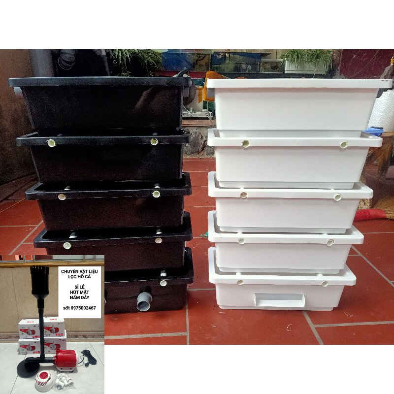 Baki lọc hồ cá 3_4_5 tầng kt .48*20*16
