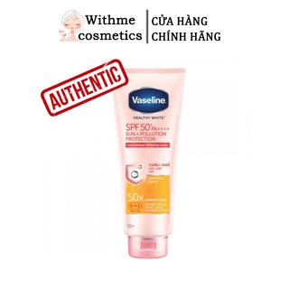 Sữa dưỡng thể vaseline 10x/50x perfect serum - withmecosmetics