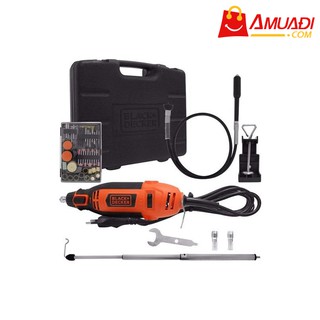 [A222] Máy Chạm Khắc Đa Năng 180W BLACK&DECKER – RT18KA (Hộp + Phụ Kiện)