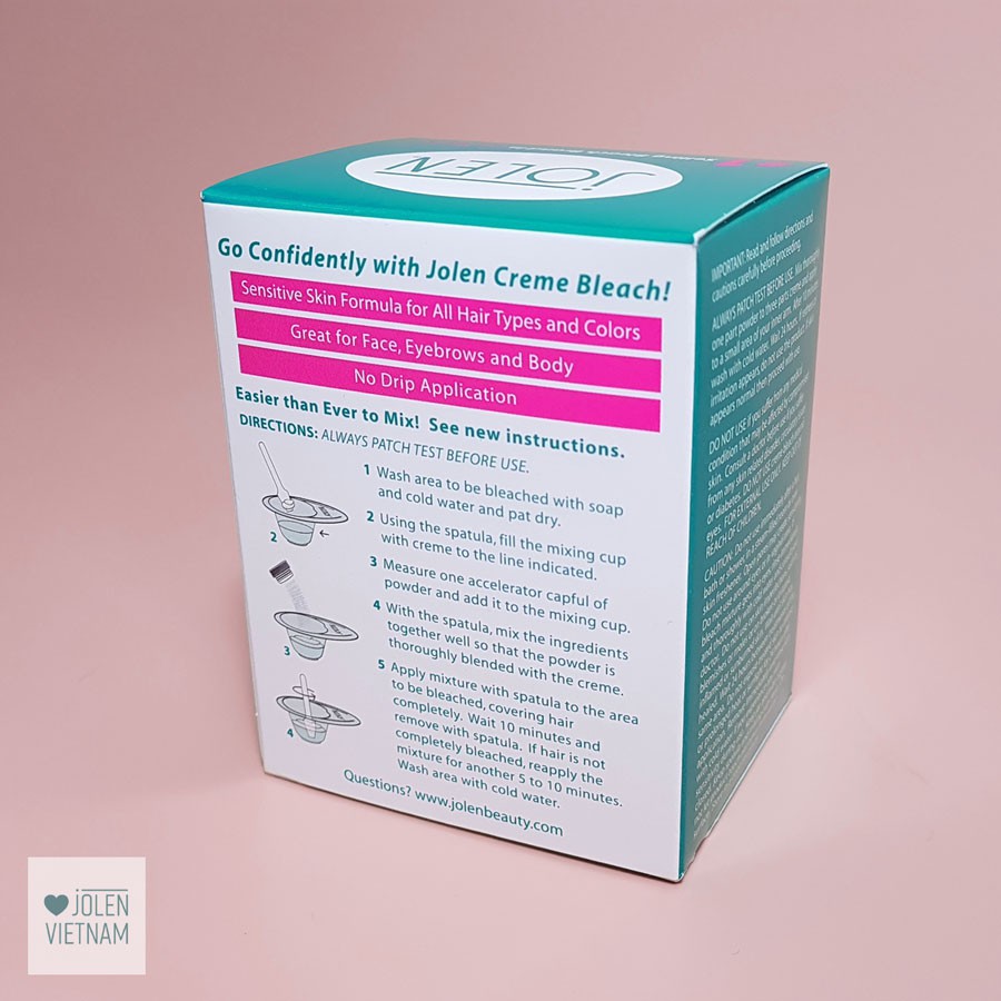 Kem Tẩy Màu Lông Jolen Aloe Vera 42gr - Nhập Mỹ (Kem Làm Nhạt Màu Lông) | BigBuy360 - bigbuy360.vn