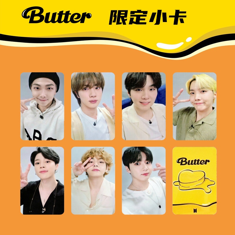 Thẻ Polaroid hình nhóm nhạc Bts thiết kế xinh xắn