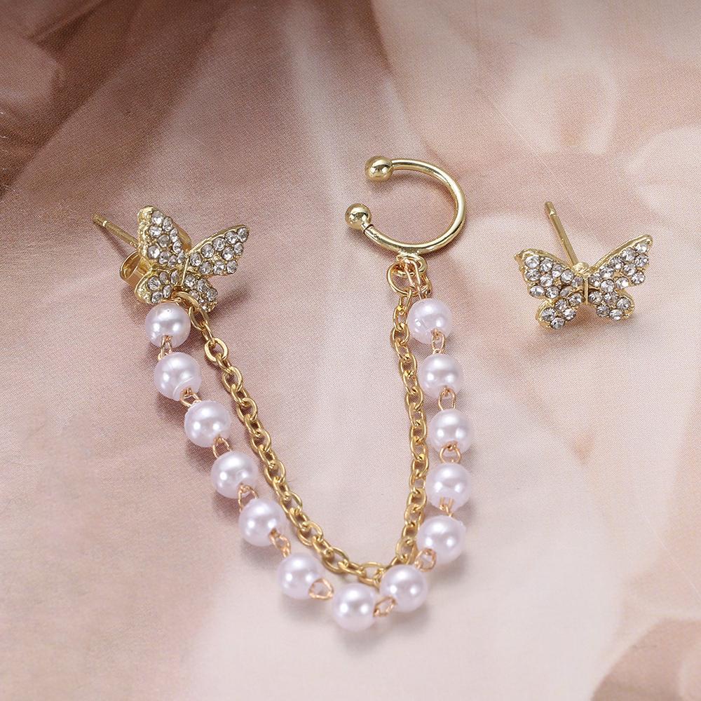 EUCA Khuyên Tai Dạng Lủng Lẳng Hình Bướm