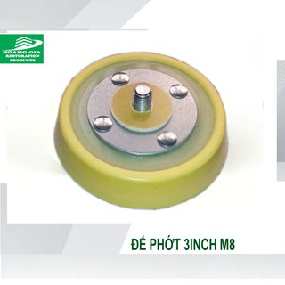Đế phớt 3 inch dùng cho máy đánh bóng kính gv6010 m8
