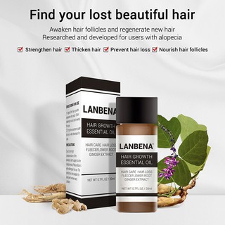 [Hàng mới về] Thuốc tăng trưởng mọc tóc LANBENA 20ml