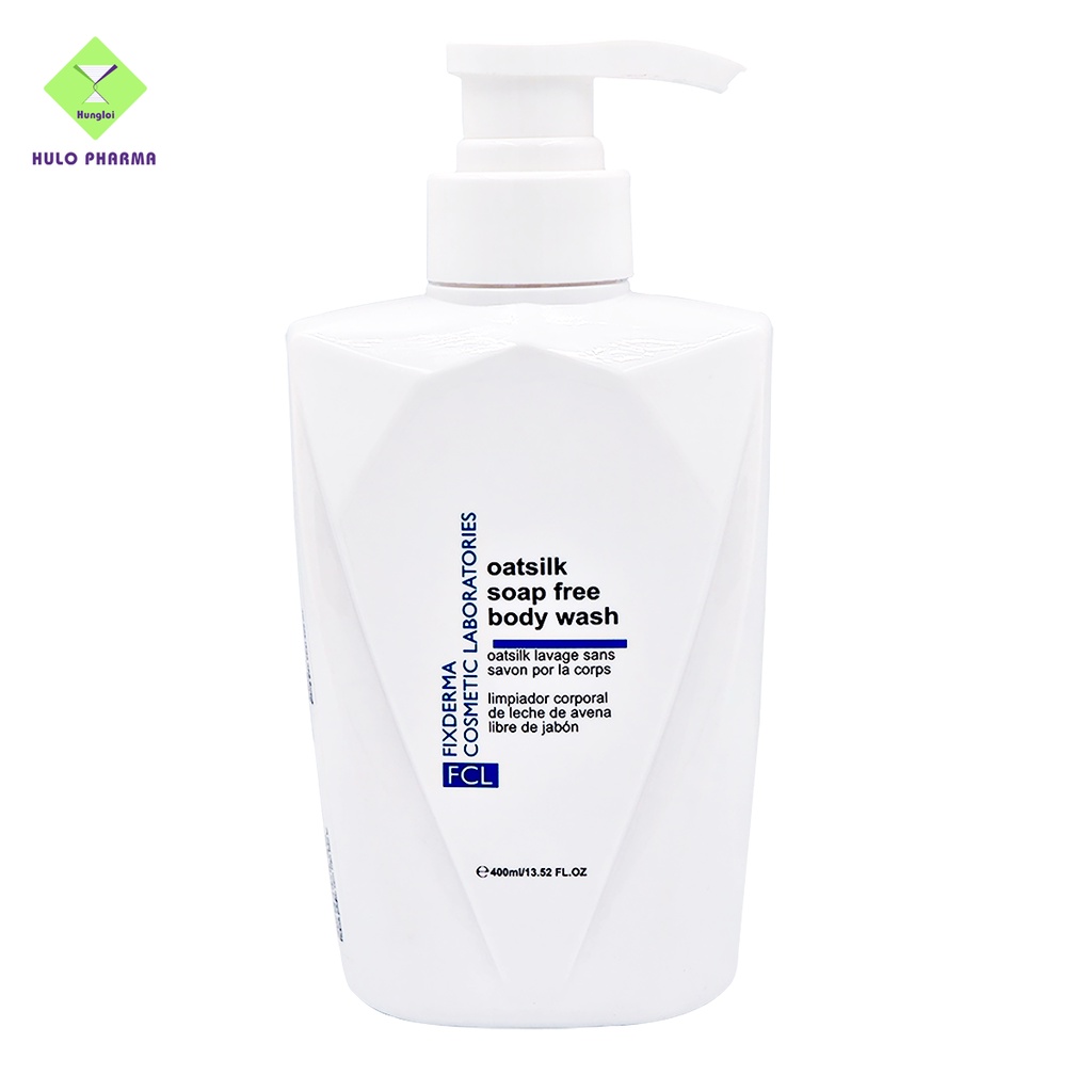 Sữa Tắm Dưỡng Ẩm Mềm Mịn Da Chống Lão Hóa Da FCL Oatsilk Soap Free Body Wash 200 - 400 ml