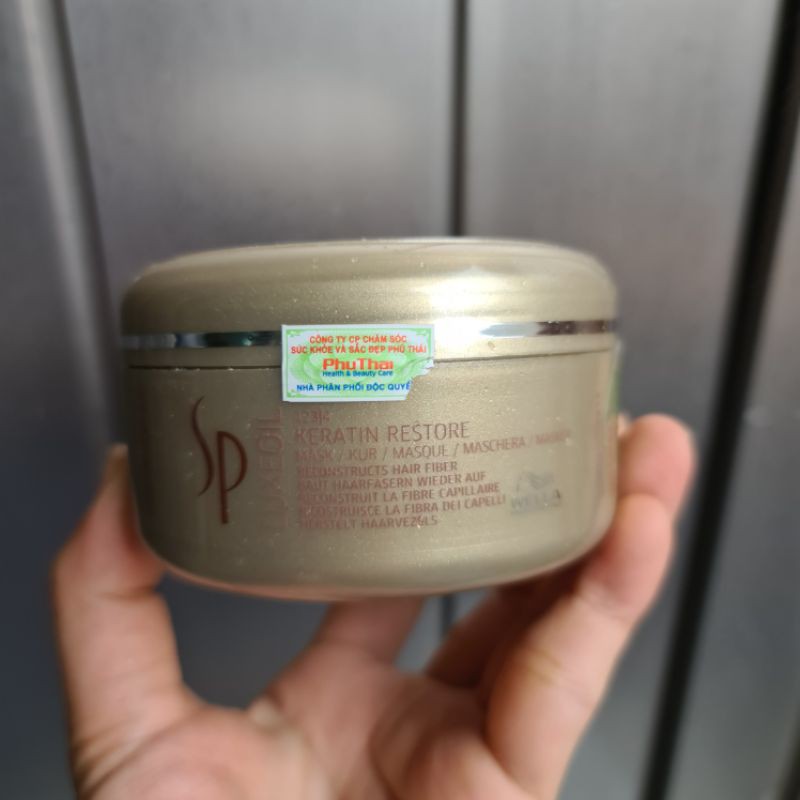 SP WELLA MẶT NẠ SP LUXEOIL KERATIN RESTORE MASK 150ml - 400ML | BigBuy360 - bigbuy360.vn