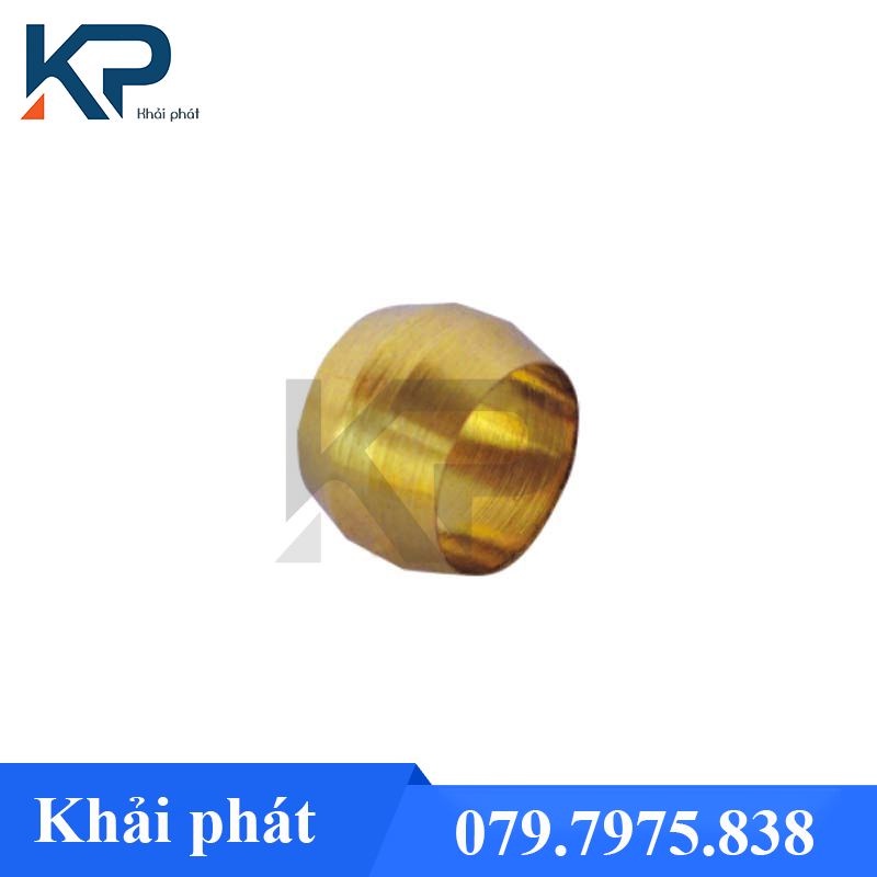 Hạt bắp đồng -Nhẫn ống đồng- Hạt bắp liên kết nón và ren côn lõm nối ống đồng