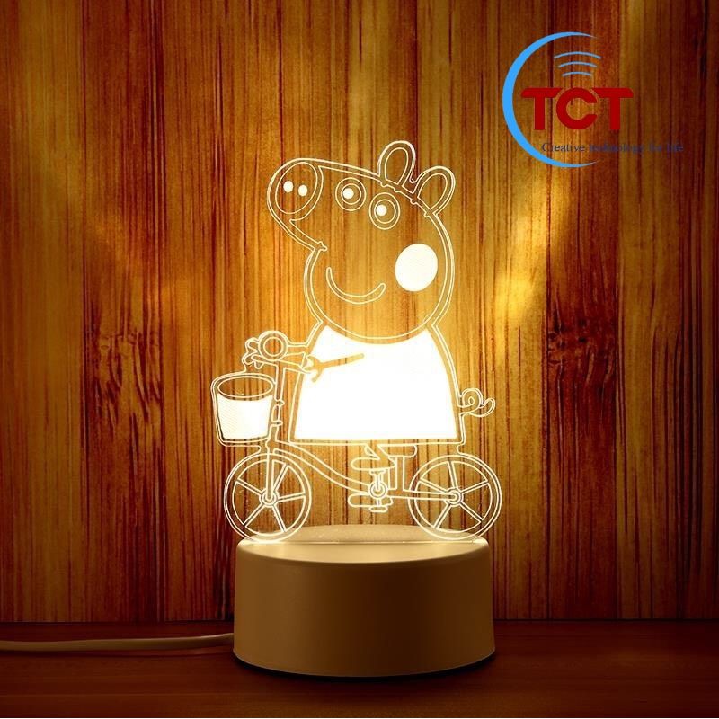 ✅[ Chính Hãng] Đèn ngủ ngộ nghĩnh cho trẻ- Đèn trang trí- Đèn Led 3D -Quà tặng ý nghĩa