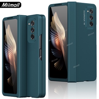 [ốp tốt] Miimall Ốp lưng Z Fold 2 case bản lề vỏ bao gồm tất cả chống rơi chống sốc full body protective cover cho điện thoại Samsung Galaxy Z Fold 2