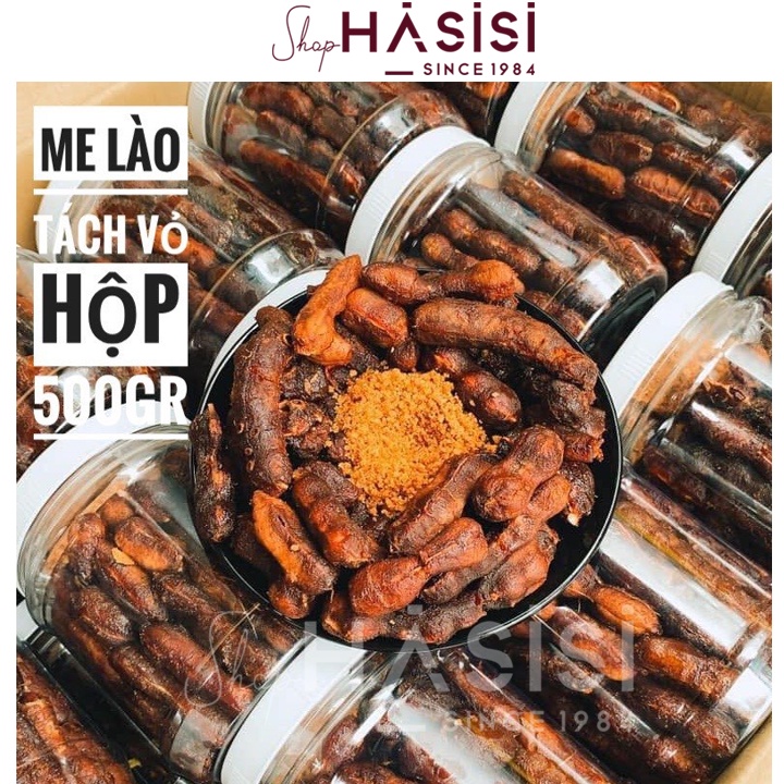 Me Lào Tách Vỏ Sấy Khô Kèm Muối Tôm 500g