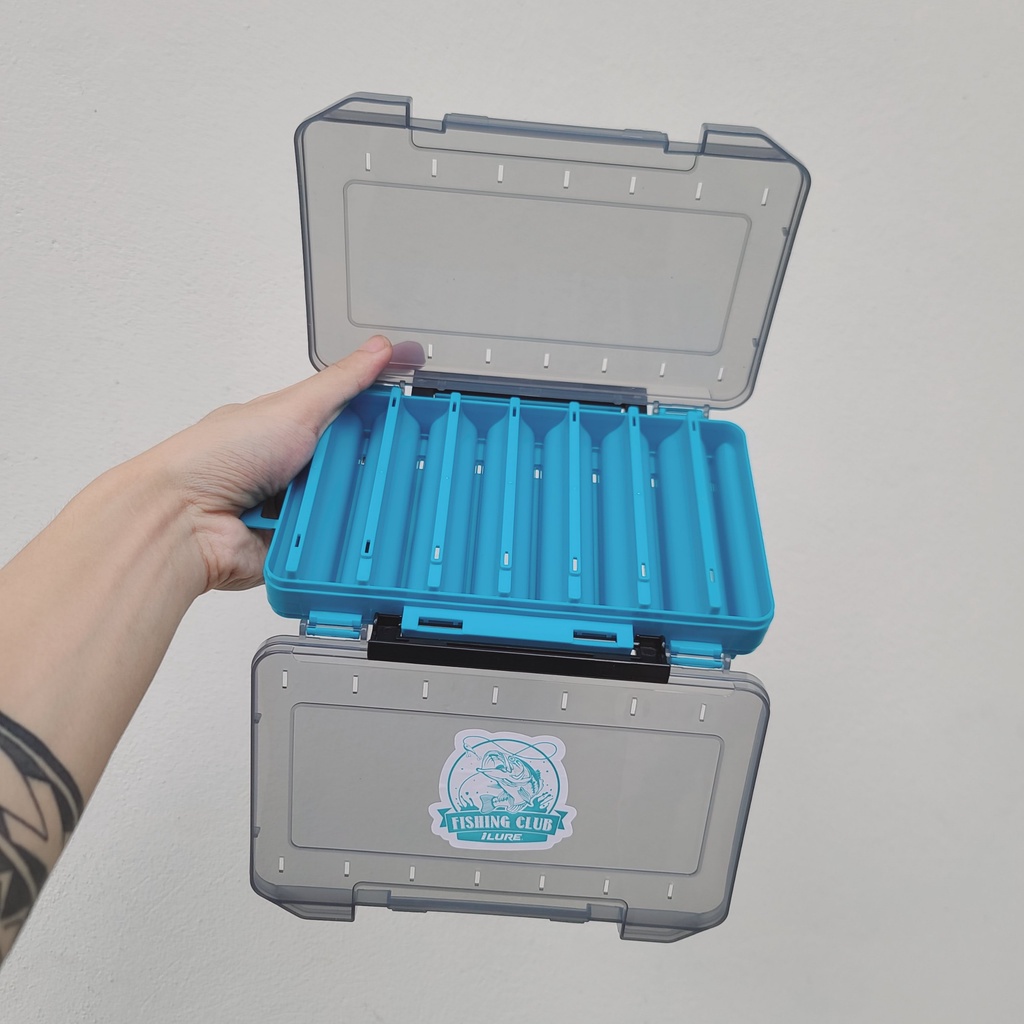 Hộp Đựng Mồi 2 Mặt iLure size lớn Siêu Tiện Dụng - Đẹp Bền Rẻ